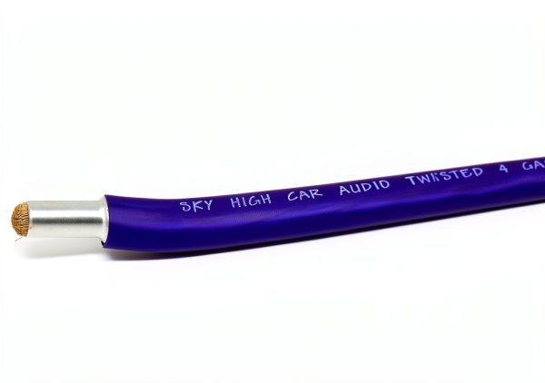 Wire Ferrules Sky High Car Audio 4 Gauge Crimp Cable 25 Pack-1