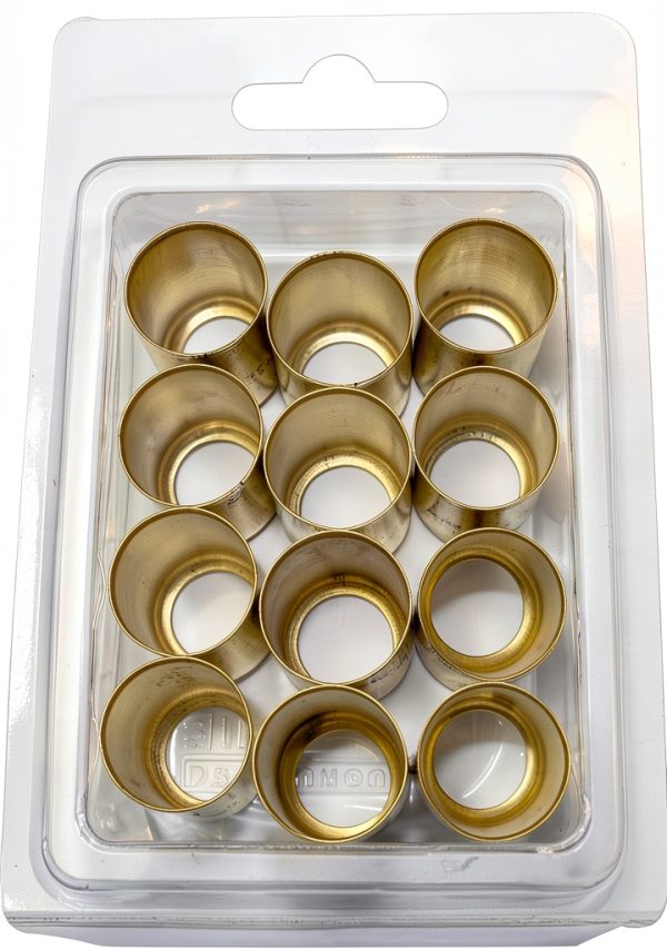 Interstate Pneumatics 0.750" ID x 1.0" Brass Ferrule Pack of 12-0