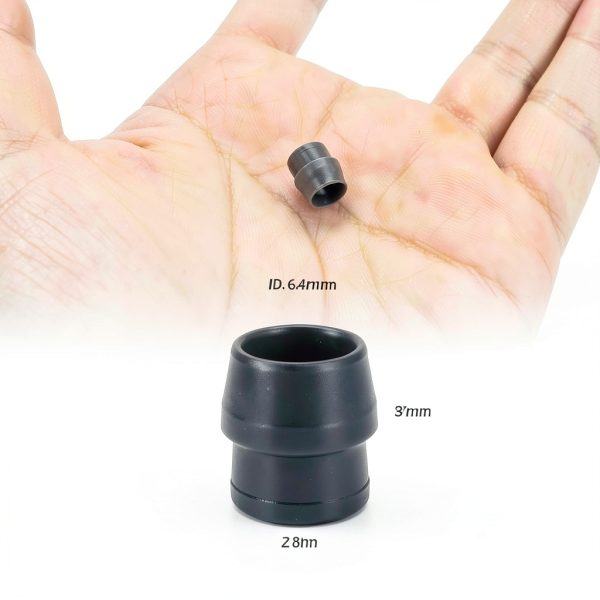 1/4-Inch UCAK200 Ferrule by Sconva – 10 Pack PP Compression Fittings-1